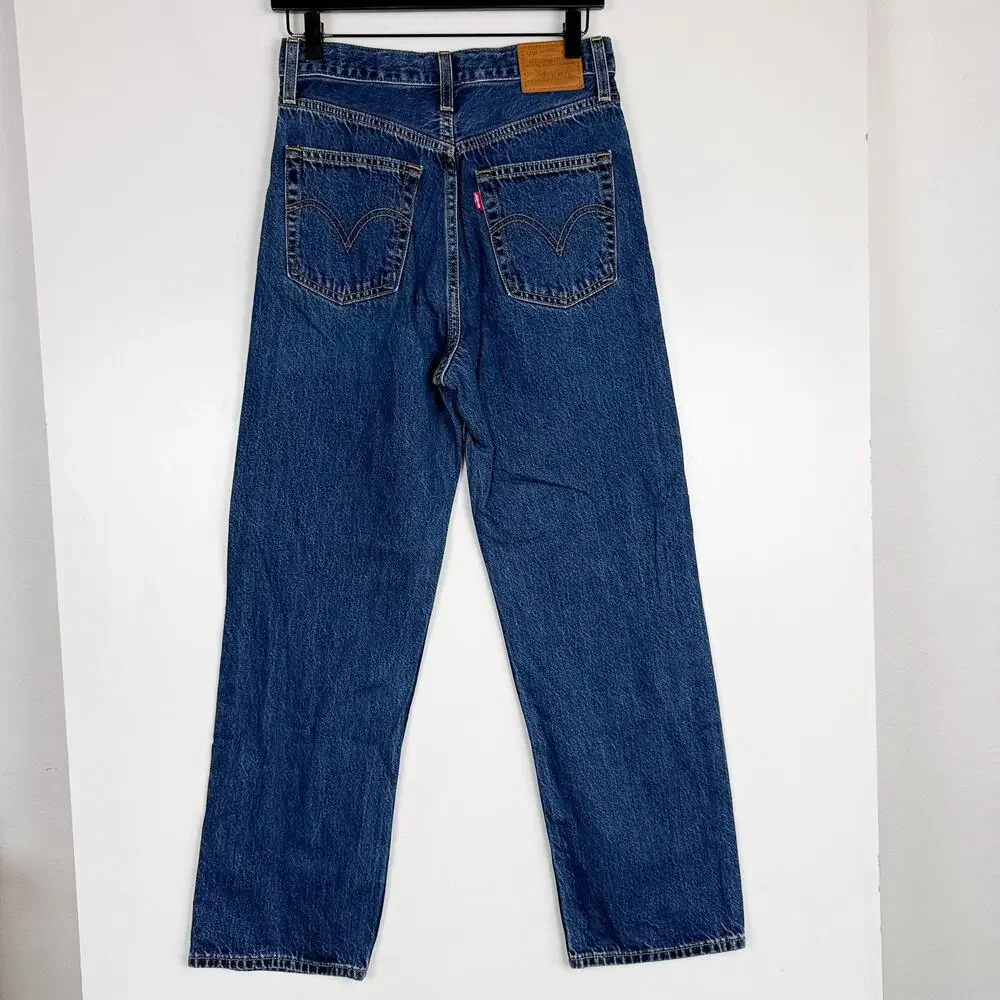 Levi's Premium Ribcage Straight Ankle Jeans High Rise 72693 - 27 W27 L29